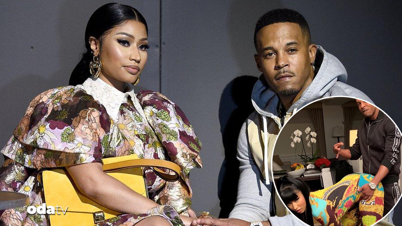 nicki minaj ve esinden ilginc poz 6KBbPi3n