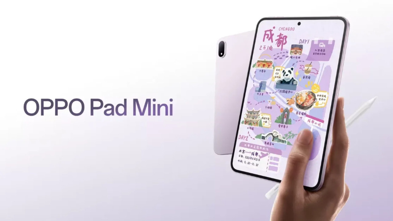 Oppo Pad Mini: Snapdragon 8 Gen 5 ile Güçlü Performans Sunan Kompakt Tablet